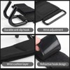YTSMFL Lifting Straps Strength Training, 10 mm Padded Wrist Protection
