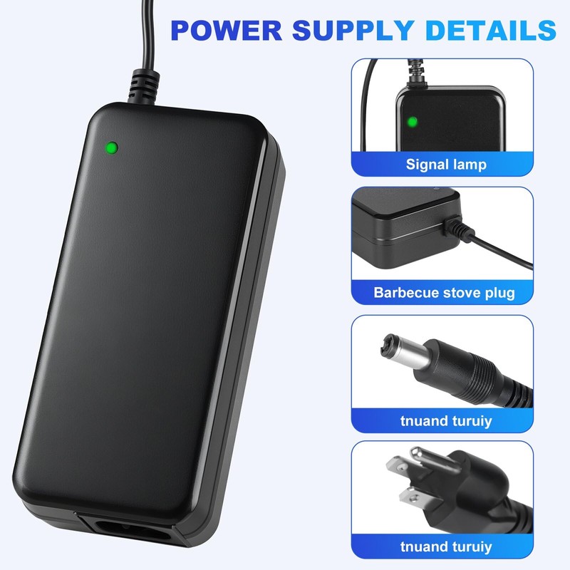 54v Power Adapter 210w/210w at 54v dc Compatible with Ubiquiti