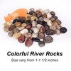Pulovin 5 Pound Decorative Rocks for Planters, 1"- 1 1/2",