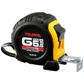 TAJIMA Tape Measure - 5.5m x 1 inch G-Series Measuring Tape with Metric Scale & Acrylic Coated Blade - G-5.5MBW