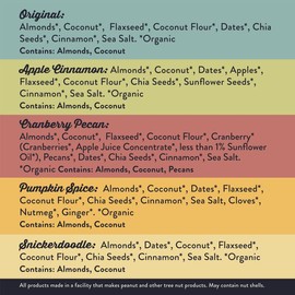 Wella Cereal Oatmeal Alternative, Gluten-Free Breakfast Hot Cereal, Grain-Free Paleo Organic Vegan High Protein Superfood, Plant-Based Non-GMO, Low in Net Carbs, Single-Serve Packets, Flavor Variety Sampler (10 Count, 2 of Each Flavor, 1.6 oz. Packets)