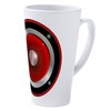 CafePress Red Speaker Cone 17 oz Latte Mug