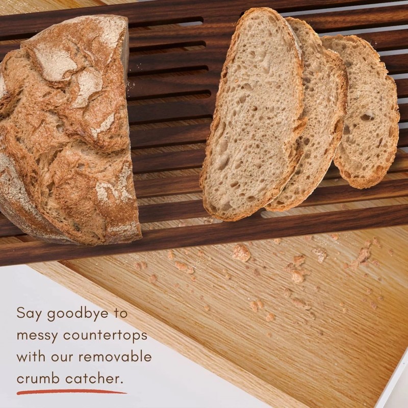 Ziruma Marvelous Bread Cutting Board and Serving Tray