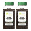 Indus Organics Malabar Black Peppercorns, 1 Lb (X2 of Jars),