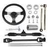 PRO BAT 300mm/11.8'' Steering Wheel Steel Kit 420mm/16.5'' Gear Rack