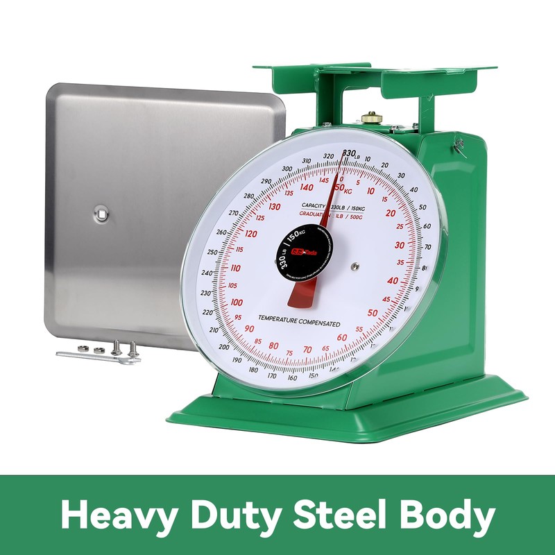 Tada 150kg/330lbs Heavy Duty Industrial Scale Mechanical Kitchen and Food