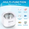 Exluvon Ultrasonic Retainer Cleaner 45kHz, 250ML Portable Ultrasonic Cleaner, Professional