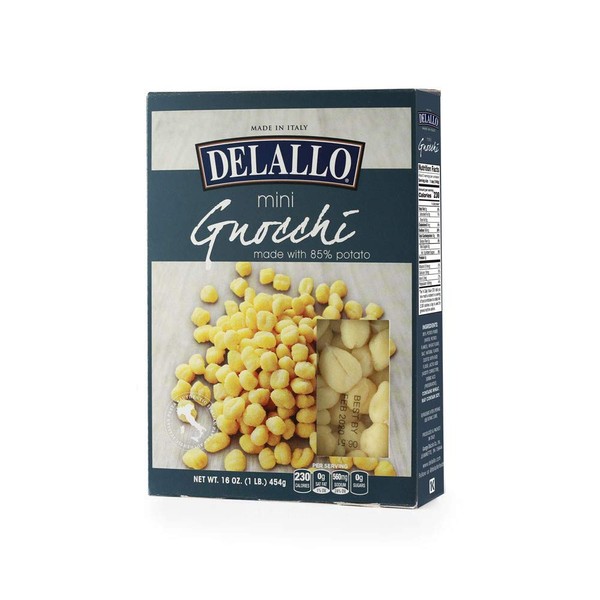 DeLallo Mini Potato Gnocchi, 1lb, 12-Pack