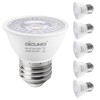 DiCUNO PAR16 LED Bulb 60W Equivalent, 6W Short Neck Spotlight