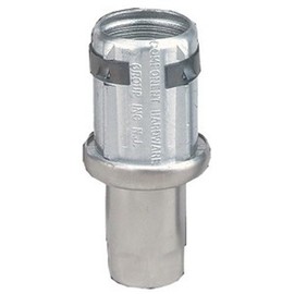 Stainless Steel Adjustable Hex Foot Insert for 1-5/8" O.D. Tubing 16 GA.