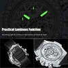 rorios Men's Watches Fashion Luminous Wrist Watch Analogue Quartz Watches