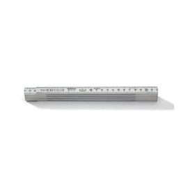 Hultafors 2 m Aluminium Folding Ruler, Anodised Aluminium, 150003 A59