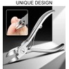 Podiatrist Nail Clippers, Professional Thick & Ingrown Toenail Clippers for