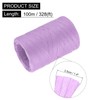 MECCANIXITY 2 Rolls Raffia Paper Ribbon Bulk,1/4 Inch Wide 110