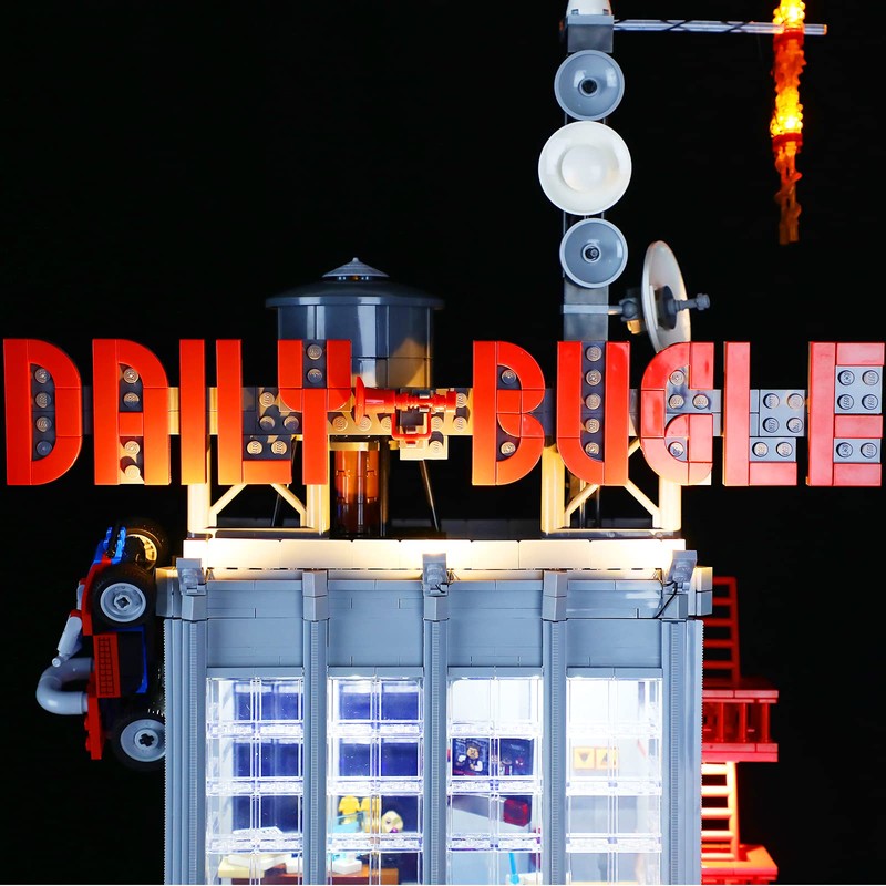 LIGHTAILING Light Set for Daily Bugle Building Blocks Model -