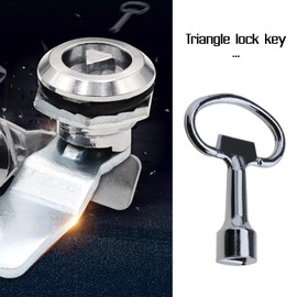 eMagTech Triangular Tap Key Triangular Wrench Wrench Lift, Triangle Size 8 x 2 mm, Pack of 3