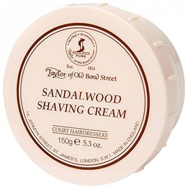 Taylor of Old Bond Street 1001 Crema de Afeitar de Sándalo en Bote, 150 gr