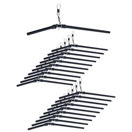 20Pcs PVC Balance Connector Fishing Tackle Sea Fishing Accessory with Rotating Buckle Fishing Balance Connector Fishing Tool Set