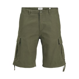 JACK & JONES Male Cargo Shorts Normal Cut Cargo Shorts, olive night