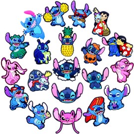 Yezmo 20 PCS Shoe Charms for Shoes for Girls, Shoe Accessories Pins Decorations for Teens Adults, Kawaii Cute Anime Shoe Charms Party Favors Gifts