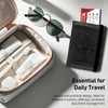 RFID Blocking Passport Holder Wallet – Leather Travel Case with