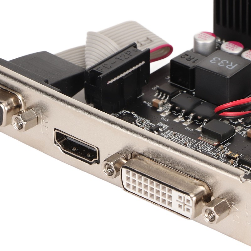 Desktop Graphics Card 4GB GDDR3 128bit 650/5000MHz Quiet Cooling Fan
