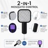 2 Piece USB Mosquito Swatter Trap for Camping – 2-in-1