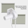 VIFERR Roller Blind Fitting 17mm Plastic Curtain Shade Clutch Bracket