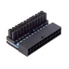 JSER ATX 24Pin Female to 24pin Male 90 Degree Power