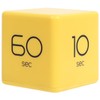 mooas Cube Timer (Yellow), Timers Cube Flip Block Timers Productivity