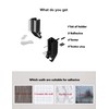 ZZHDESBY Battery Holder Storage Organizer AA & AAA Battery Caddy