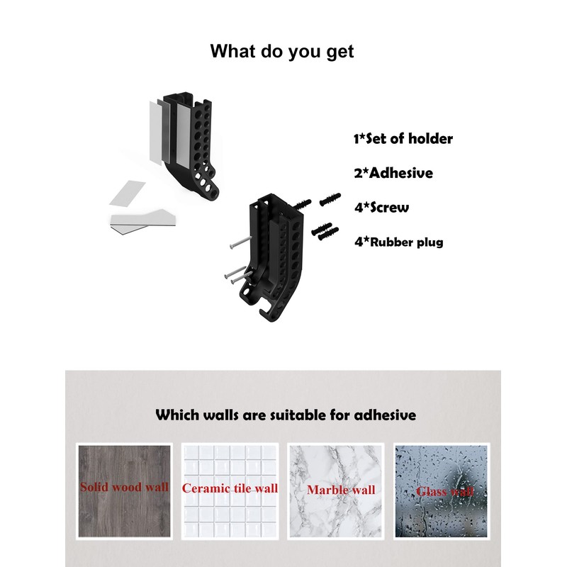 ZZHDESBY Battery Holder Storage Organizer AA & AAA Battery Caddy