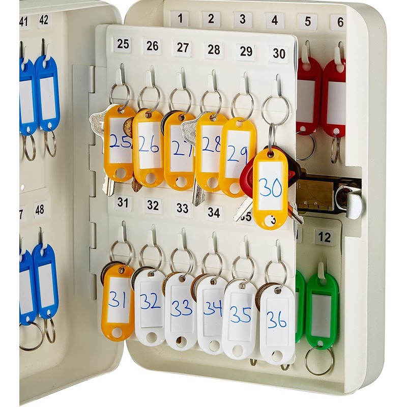 Key Storage Metal Lock Cabinet with Keys Security Locked Safe