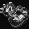 Toyvian Candy Gift Box 12pcs Clear Candy Boxes Cute Bear