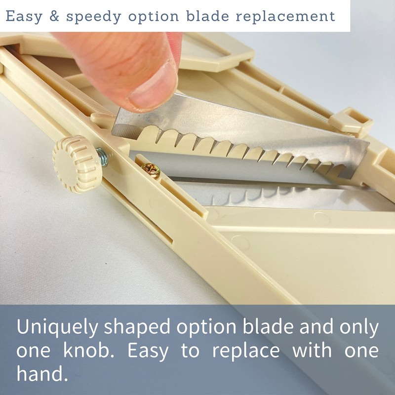 SOONEAR Mandoline Slicer for Vegetable, Fruit [Made in Japan] Kitchen