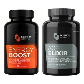 Combo Premium Energa L-carnitina B6 B12 Nad Urolitina A Activa El Metabolismo De Grasa A Energa Fucoidan Triptfano Antioxidantes 60 Capsulas Hombre...