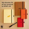 Dingbats* Wildlife Plain Journal A5 - Vegan Leather Hardcover, Ideal