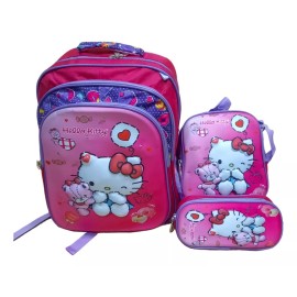 Misorel Kit Lonchera Y Lapicera Para Niñas Con Luz Led