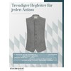 Stockerpoint Devito Men's Costume Vest, granite