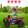 12V Kids Ride-On ATV, Battery-Powered Electric Vehicle for Toddlers, Dual