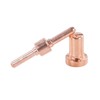 Long Electrode Nozzle Set Copper Plasma Cutting Torch Consumables for