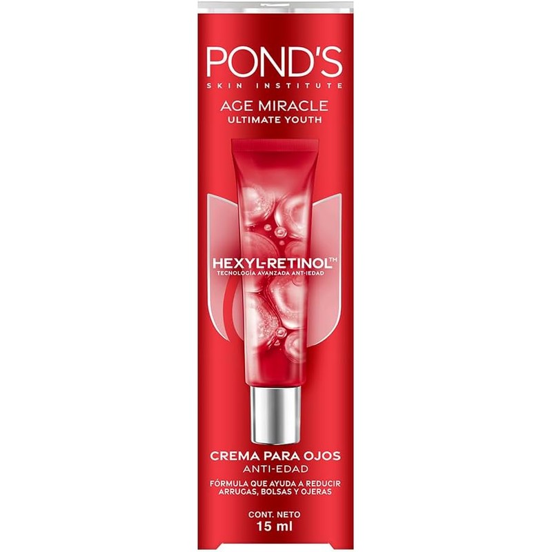 POND'S Crema Ojos Age Miracle Ultimate Youth Hexyl-Retinol 15 ml