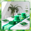 Eersida 100 Pcs St Patricks Day Napkins Disposable Green Cocktail