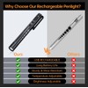 RISEMART Pen Light for Nurse, Rechargeable LED Medical PenLight, Warm/Cool