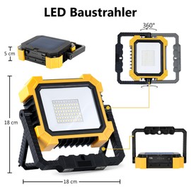 LED construction spotlight