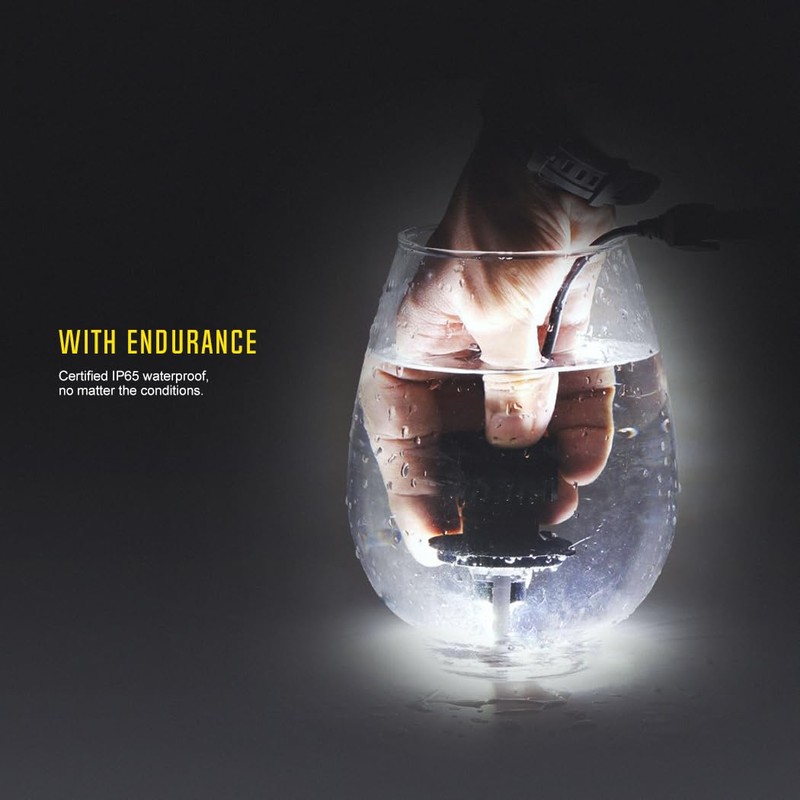 BEAMTECH 900-5 Bulbs, S1 Series HB-3 Fanless 300% Brighter Fog