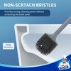 MR.SIGA Wall Mounted Toilet Brush and Holder Set for Bathroom