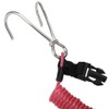Stainless Steel Marine Sports Reef Double Hook with Spring Rope
