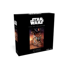 Buffalo Games – Star Wars™: The Force 1000 Piece Jigsaw Puzzle – Fine Art Collection Colorful Puzzle for Adults – Precision-Cut Pieces, Beautiful Artwork