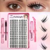 Kit Para Extensiones De Pestañas, Que Incluye Pinzas Y Pegam